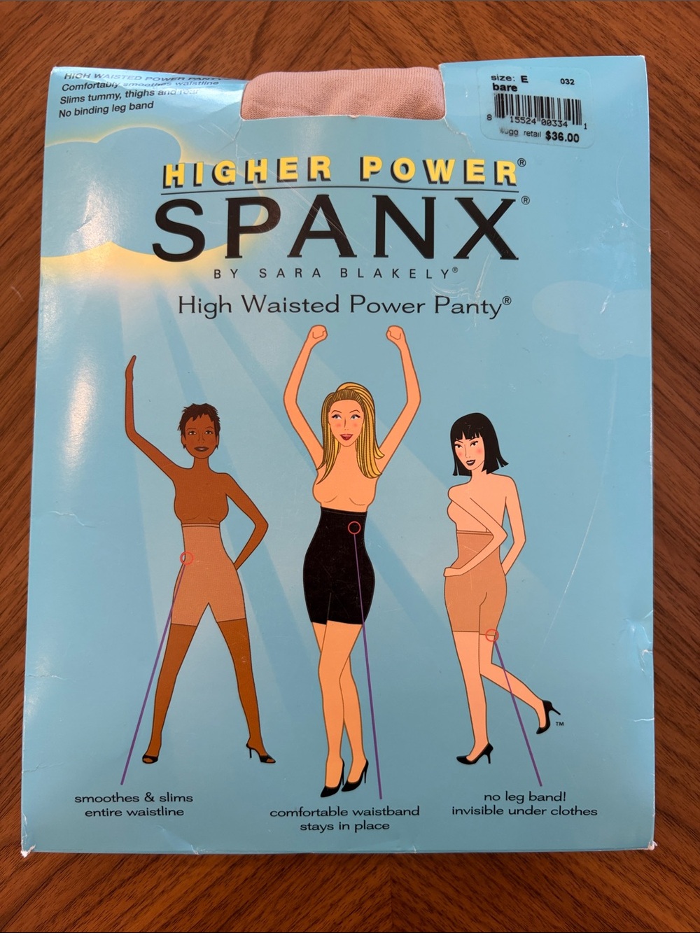 SPANX Higher Power High Waisted Power Panty - Bare size E